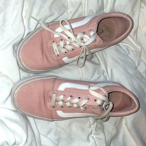 Pink vans. Only worn twice